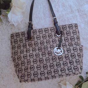 Michael Kors Women's Signature Monogram Tote